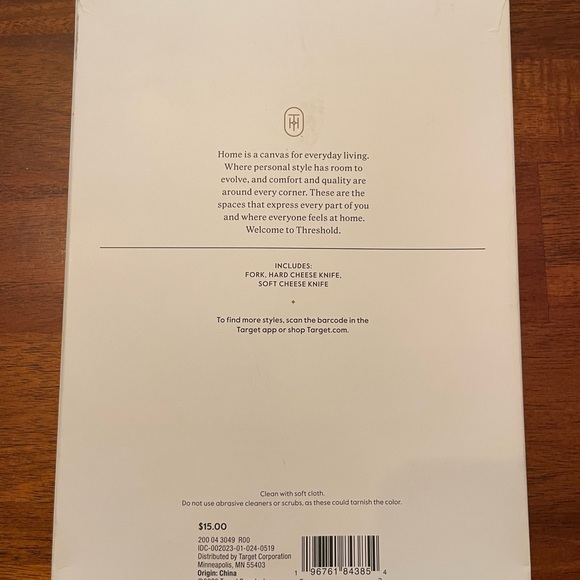 Target Threshold 13” Happy Halloween Matte Stoneware Platter with Gold tools - Picture 10 of 10